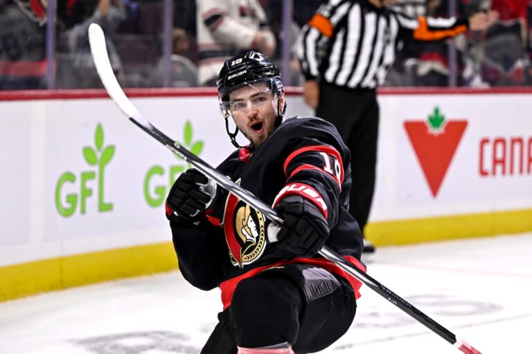 Le tour du chapeau naturel de Drake Batherson incite les Sénateurs à se battre 5-1 contre les Ducks