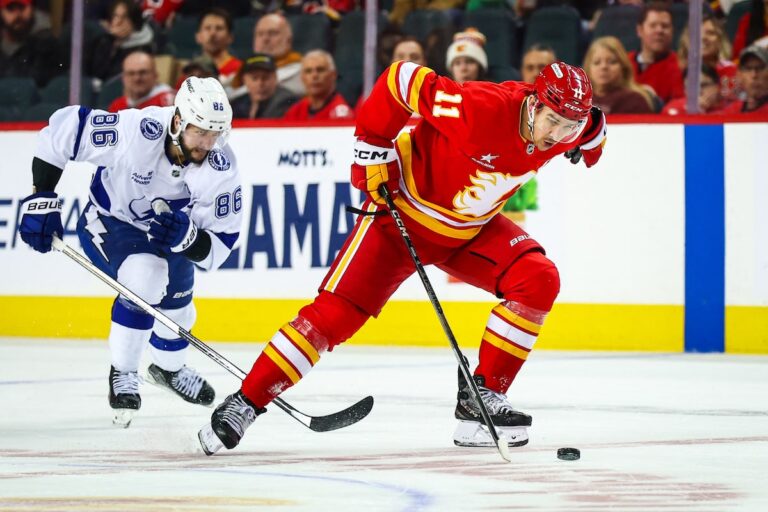 Les Flames cherchent à se remettre sur les rails au Saddledome après une défaite par éruption