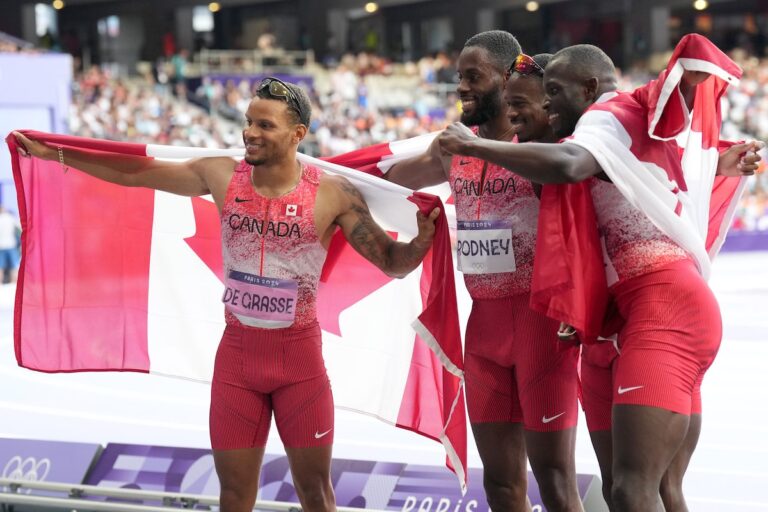 Les champions olympiques de sprint de relais élus équipe de l'année par La Presse Canadienne