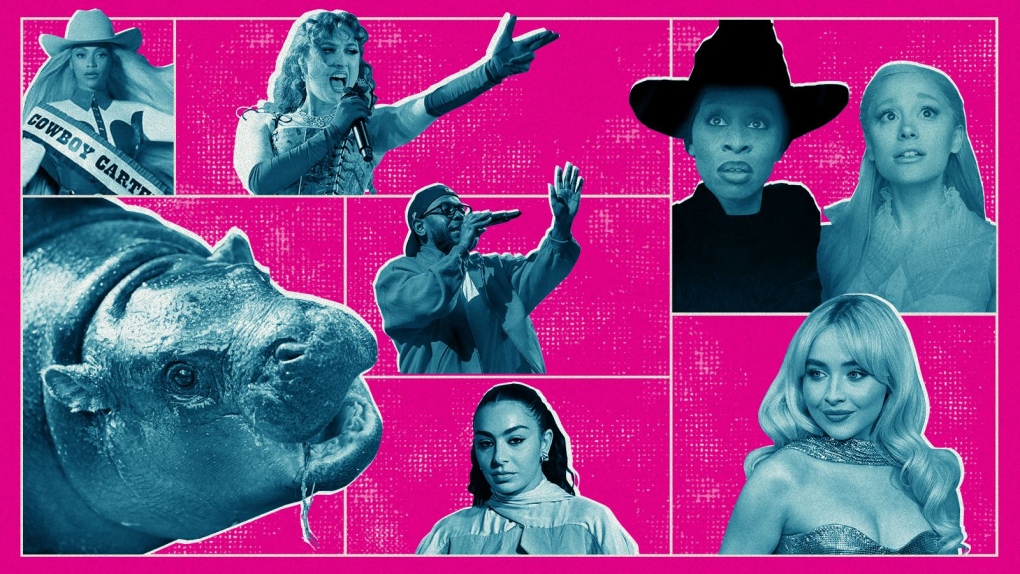 Les meilleurs, les pires et les plus étranges moments de la culture pop de 2024