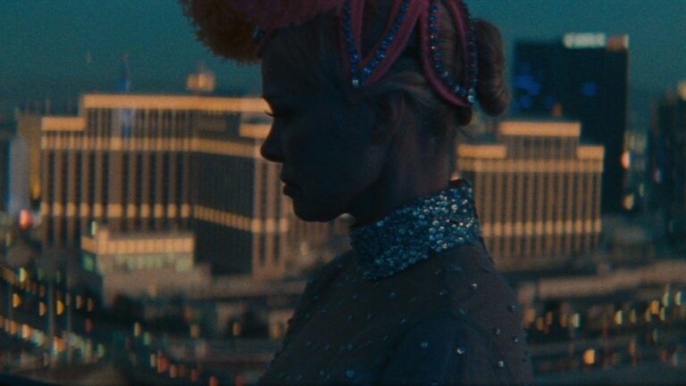 Pamela Anderson in 'The Last Showgirl.' (Roadside Attractions via CNN Newsource)