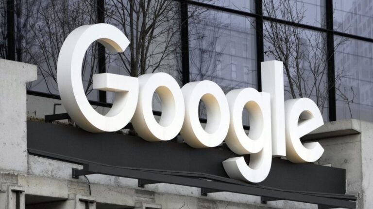 The Google building is seen in New York, Feb. 26, 2024. (AP Photo/Seth Wenig)