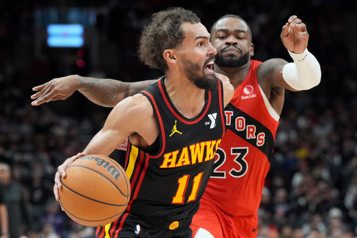 Trae Young mène les Hawks devant les Raptors 136-107