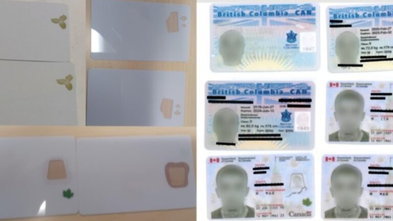 Un Québécois écope d'une peine de prison après avoir tenté de faire entrer clandestinement de fausses cartes de résidence permanente et de faux permis