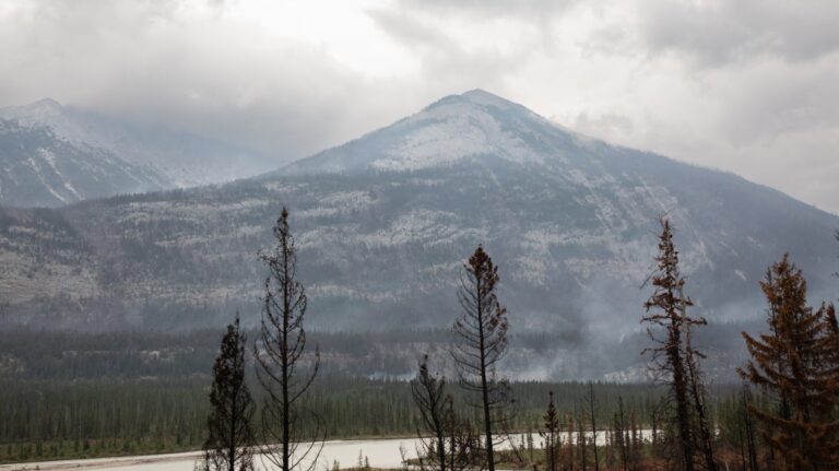Raging Canadian wildfires that choked North America under clouds of smoke last year may have contributed to a spike in doctor visits, thousands of kilometres away, for lung and heart problems. (Amber Bracken / The Canadian Press)
