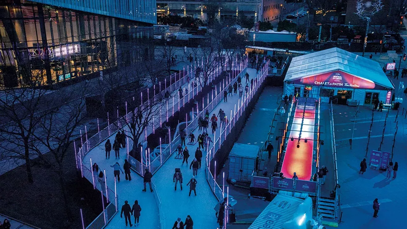 Les sentiers de patinage sur glace du Québec sont un moment fort de l'hiver