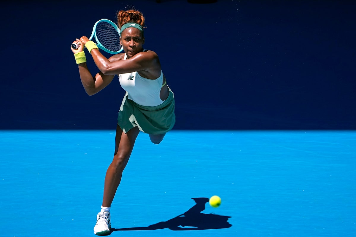 Coco Gauff débute son Open d'Australie avec une victoire en deux sets contre Sofia Kenin