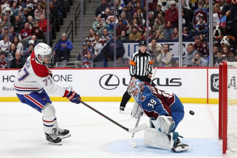 Dach et Caufield marquent en tirs de barrage alors que les Canadiens de Montréal battent l'Avalanche du Colorado 2-1