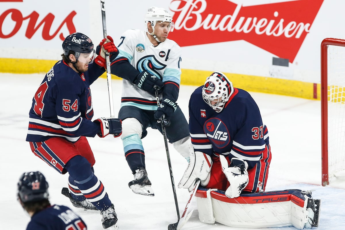 DeMelo marque le but vainqueur des Jets de Winnipeg lors d'une victoire 2-1 contre le Seattle Kraken