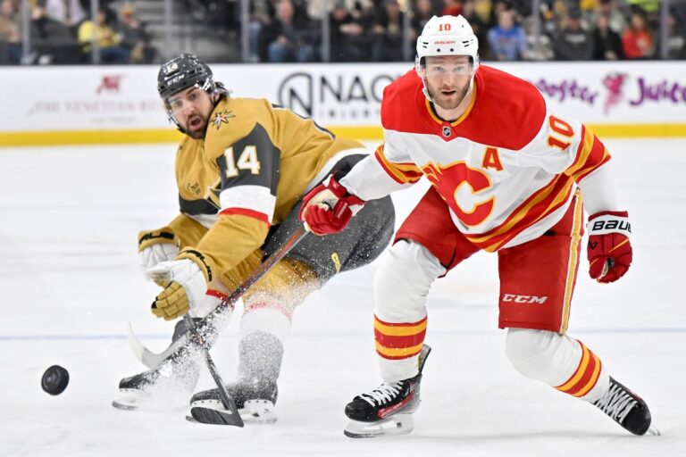Huberdeau et Wolf se démarquent, les Flames en conversation en séries éliminatoires à mi-parcours