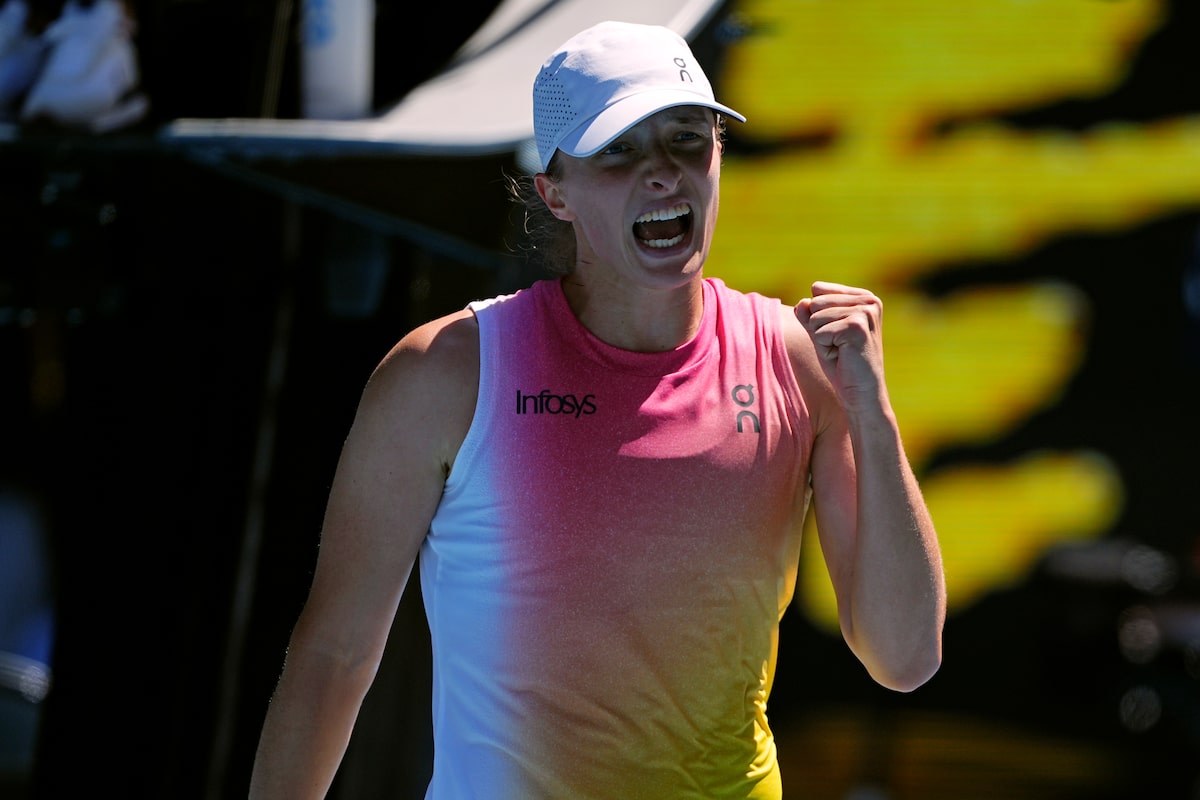 Iga Swiatek et Jannik Sinner accèdent aux demi-finales de l'Open d'Australie