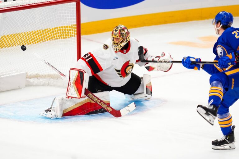 Jack Quinn marque deux fois dans une victoire de 4-0, les Sabres infligent une quatrième défaite consécutive aux Sénateurs