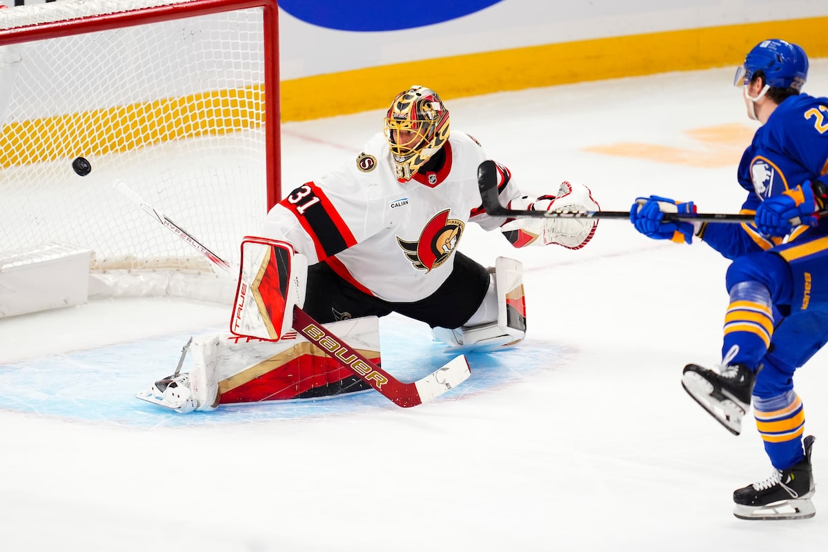 Jack Quinn marque deux fois dans une victoire de 4-0, les Sabres infligent une quatrième défaite consécutive aux Sénateurs