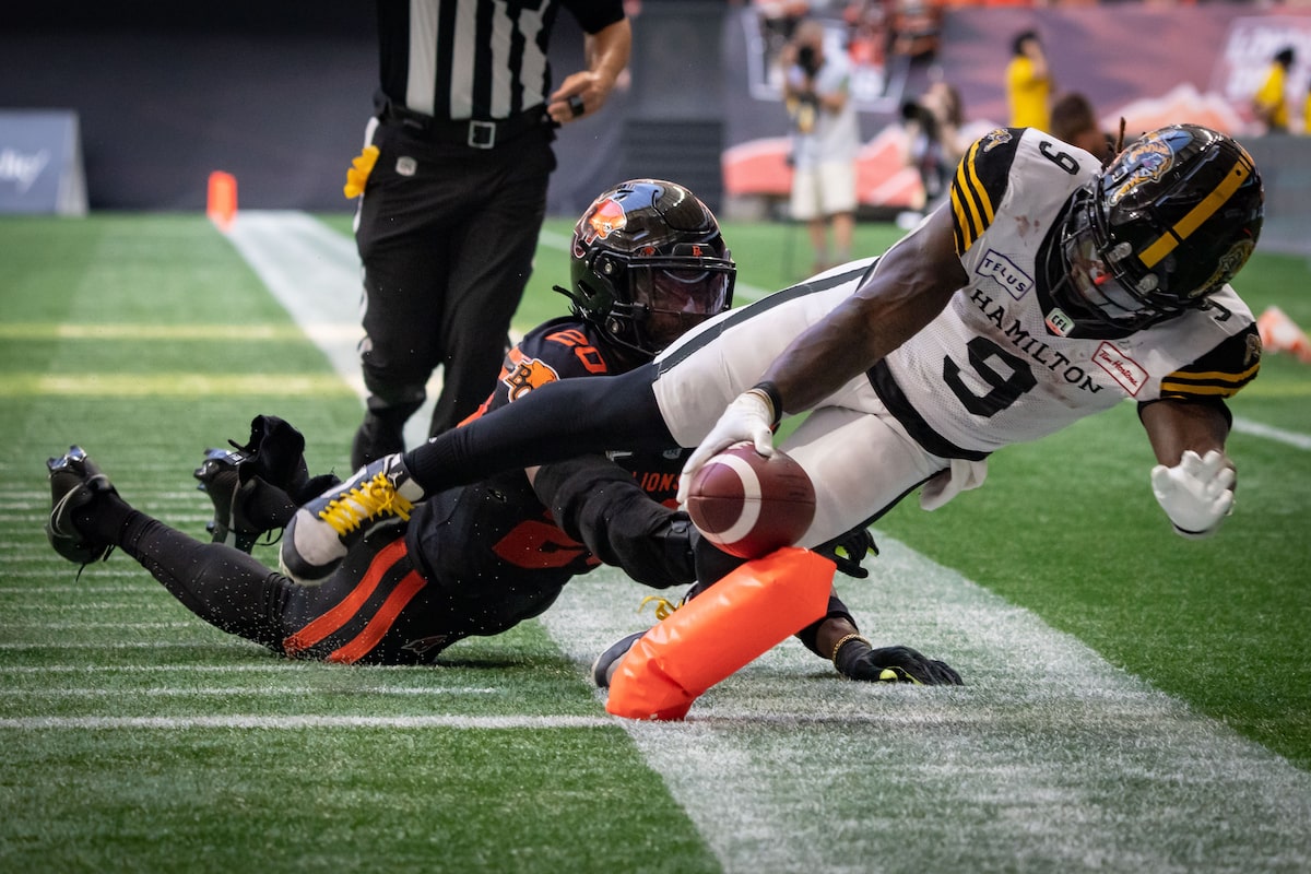 James Butler rejoint les Lions de la Colombie-Britannique peu de temps après avoir été libéré par les Tiger-Cats de Hamilton