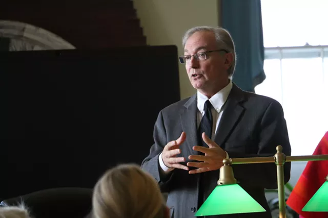 Président Pro Tempore du Sénat Phil Baruth (D/P-Chittenden-Central) - KEVIN MCCALLUM ©️ SEVEN DAYS