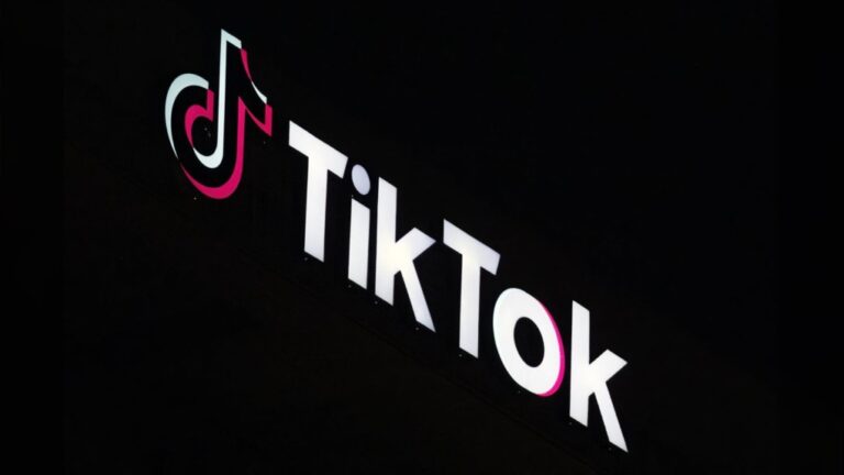 A TikTok sign is displayed on top of their building in Culver City, Calif., on Dec. 3, 2024. (AP Photo/Richard Vogel, File)