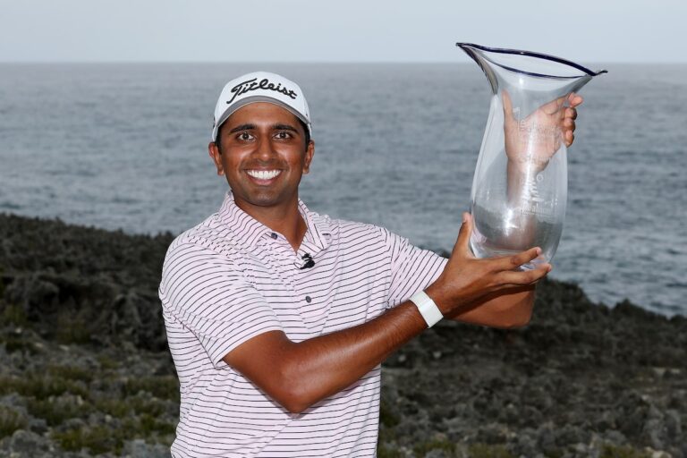 Le Canadien Yellamaraju remporte sa première victoire avec Korn Ferry et fait un grand pas vers le rêve de la PGA