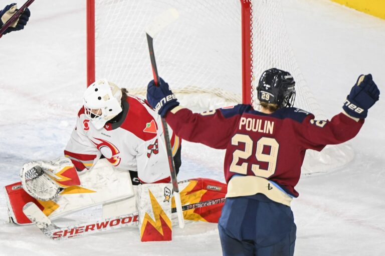 Le capitaine de Victoire Poulin déchaîne un temps qui change la donne en route vers un truc de chapeau