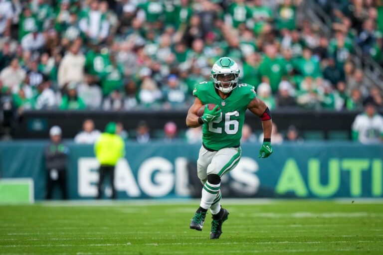 Le porteur de ballon au repos Saquon Barkley est une décision plus difficile qu'il n'y paraît pour les Eagles