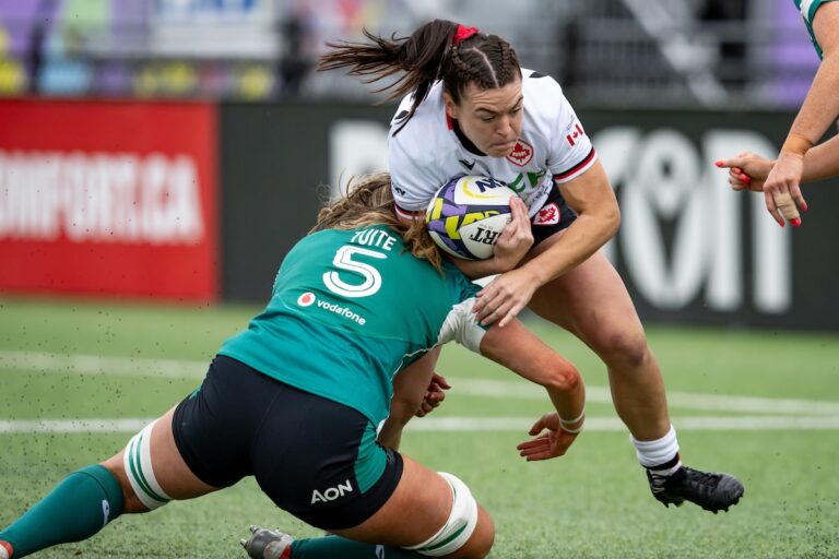 L'entraîneur croit que les Canadiennes sont sur la bonne voie avant la Coupe du monde de rugby en Angleterre