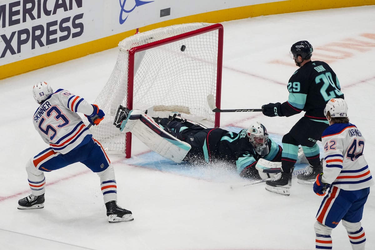 Les Oilers se jettent tôt sur Kraken pour remporter une troisième victoire consécutive