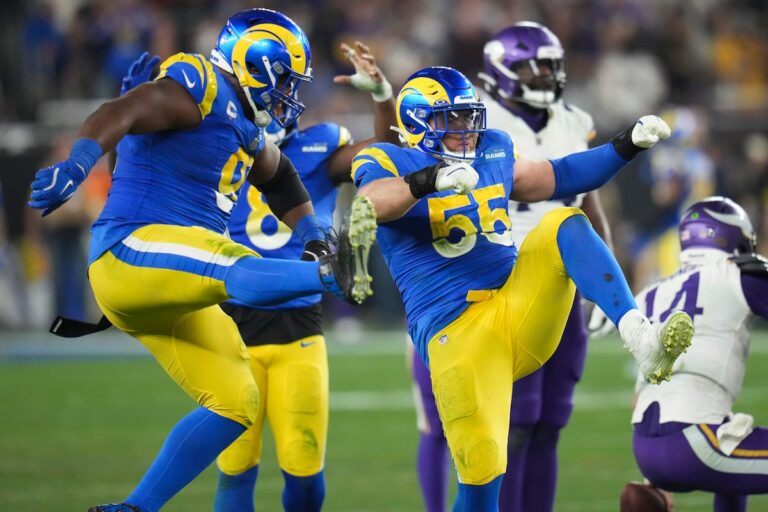 Les Rams battent les Vikings 27-9 lors d'un match éliminatoire avec joker déplacé en Arizona à cause des incendies de forêt à Los Angeles