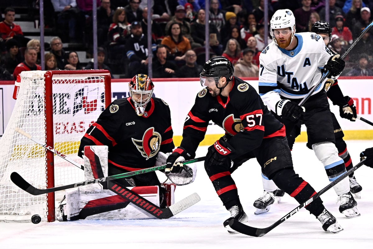 Les Sénateurs ont battu l'Utah 3-1 pour un balayage du week-end à domicile