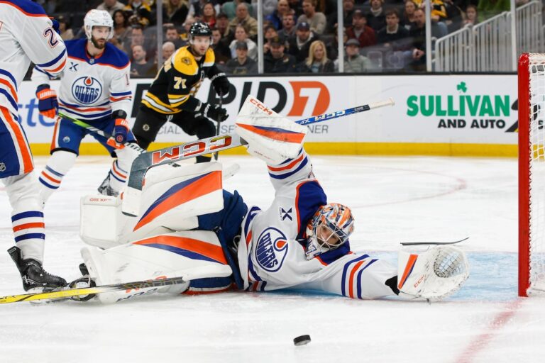 McDavid et les Oilers font rouler les Bruins 4-0