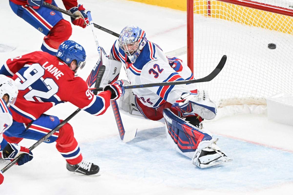 Patrik Laine marque en prolongation pour donner aux Canadiens une victoire de 5-4 contre les Rangers