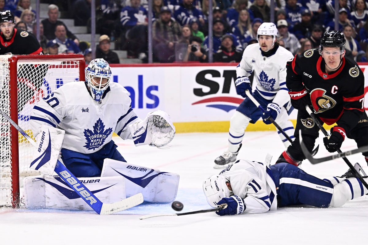 Pinto propulse les Sénateurs vers une victoire de 2-1 contre les Maple Leafs