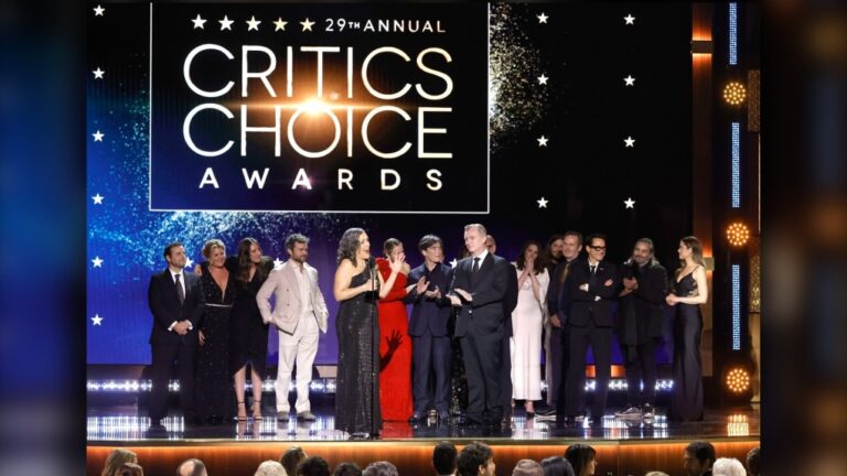 The 29th Annual Critics Choice Awards at Barker Hangar on Jan. 14, 2024 in Santa Monica, California. (Kevin Winter/Getty Images via CNN Newsource)