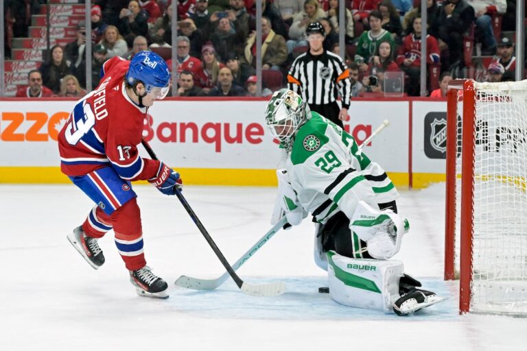 Robertson marque le but vainqueur en tirs de barrage, les Stars battent les Canadiens 2-1 pour une 7e victoire consécutive