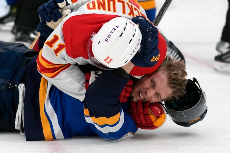 Schenn marque deux fois lors de la victoire 4-1 des Blues contre les Flames