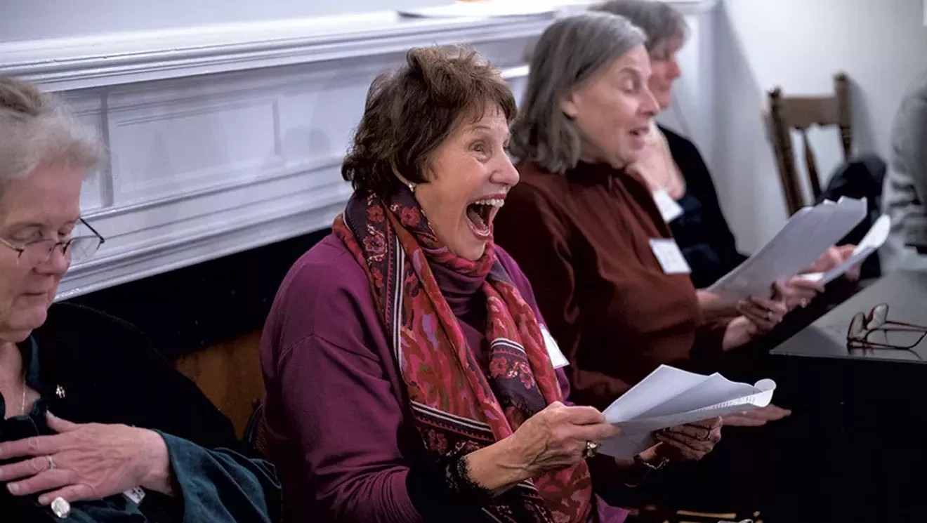 Groupe de lecture de jeu de Burlington Les voisins marquent 135 ans