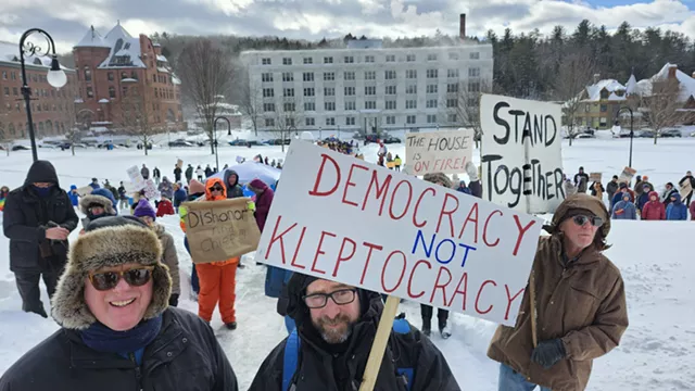 Ian Conway (centre) de Westminster. - Kevin McCallum © ️ Sept jours