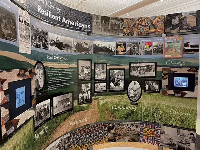 Affichage produit par le Smithsonian - Alice Dodge © ️ sept jours