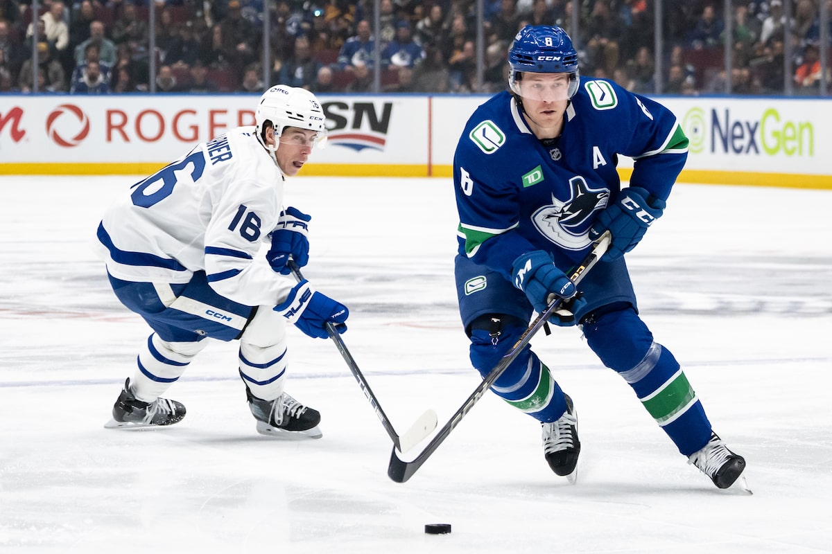 Canucks Edge Leafs 2-1 sur l'objectif du jeu de puissance de Boeser
