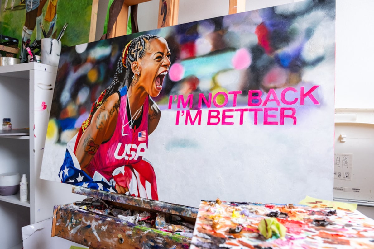 Comment ces trois artistes capturent l'esprit du sport