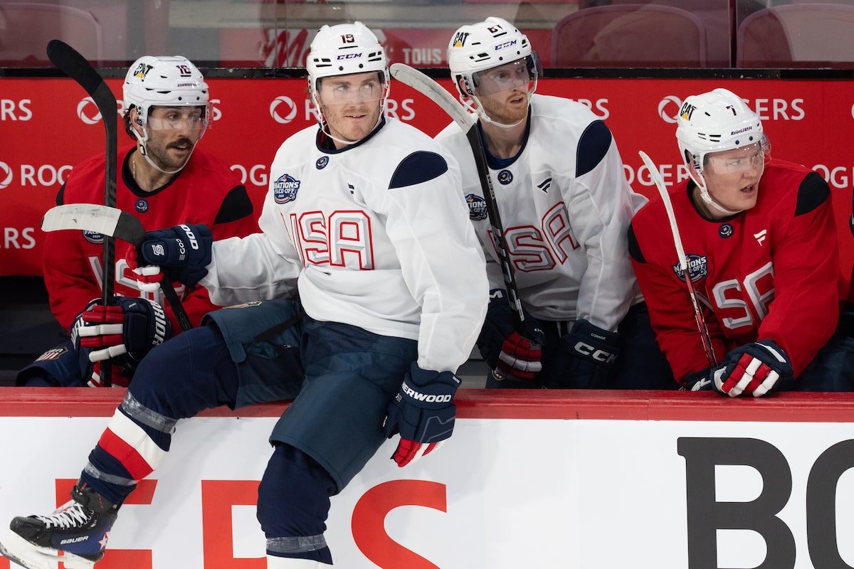 Des coéquipiers pour la première fois, Tkachuk Brothers prêts à basculer dans 4 nations confrontées