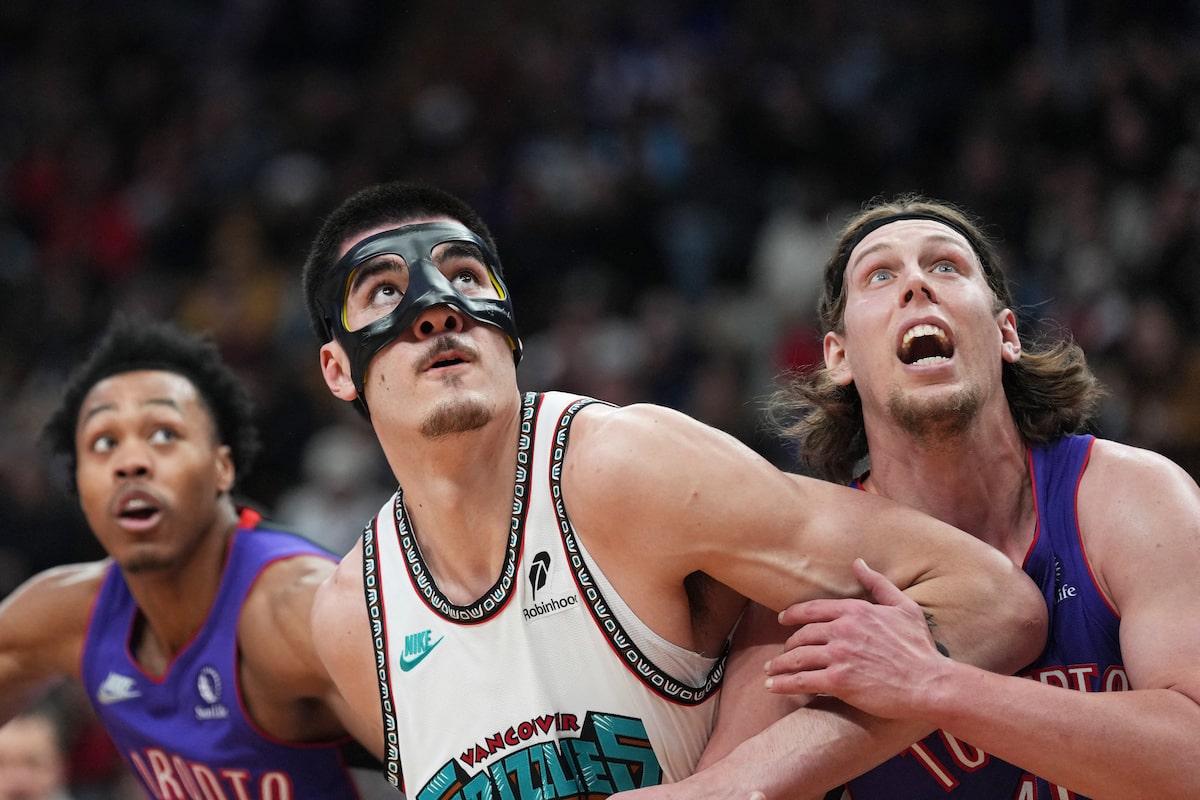 Grizzlies Rookie Center Zach Edey triomphant à Toronto Return