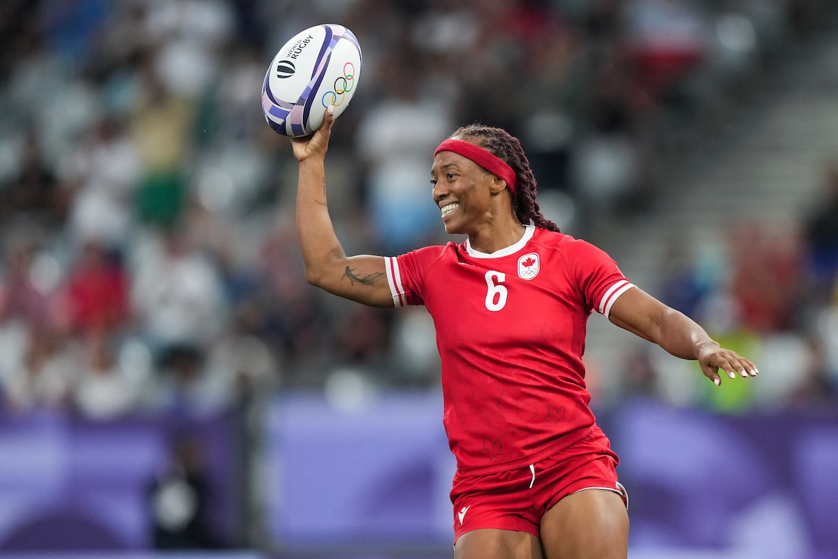 `` Il n'y a rien de tel que de jouer à la maison '': les Canadiens savourent le rugby à sept arrêts à Vancouver