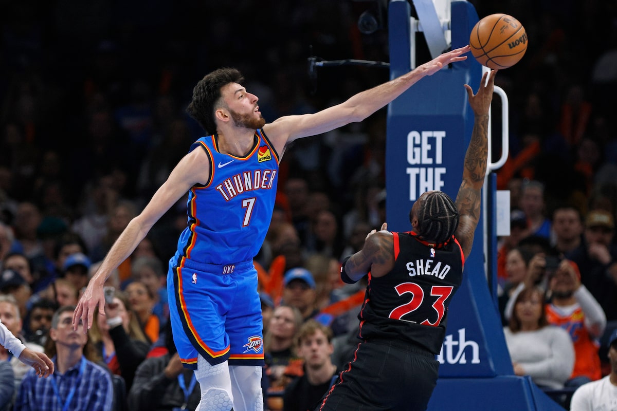 Jalen Williams dirige le tonnerre passé Raptors 121-109 alors que Chet Holmgren revient de blessure