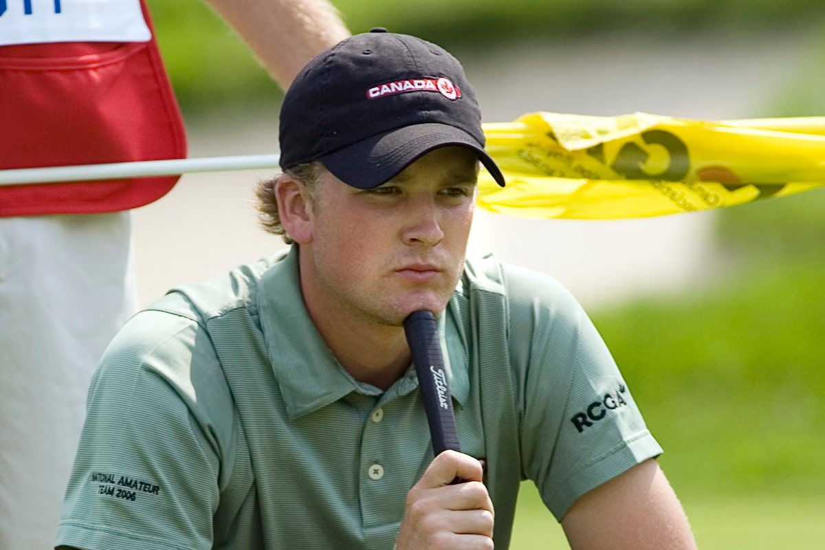 Le vainqueur amateur masculin à trois reprises, Richard Scott, fait la tête des cours du Temple de la renommée du golf canadien
