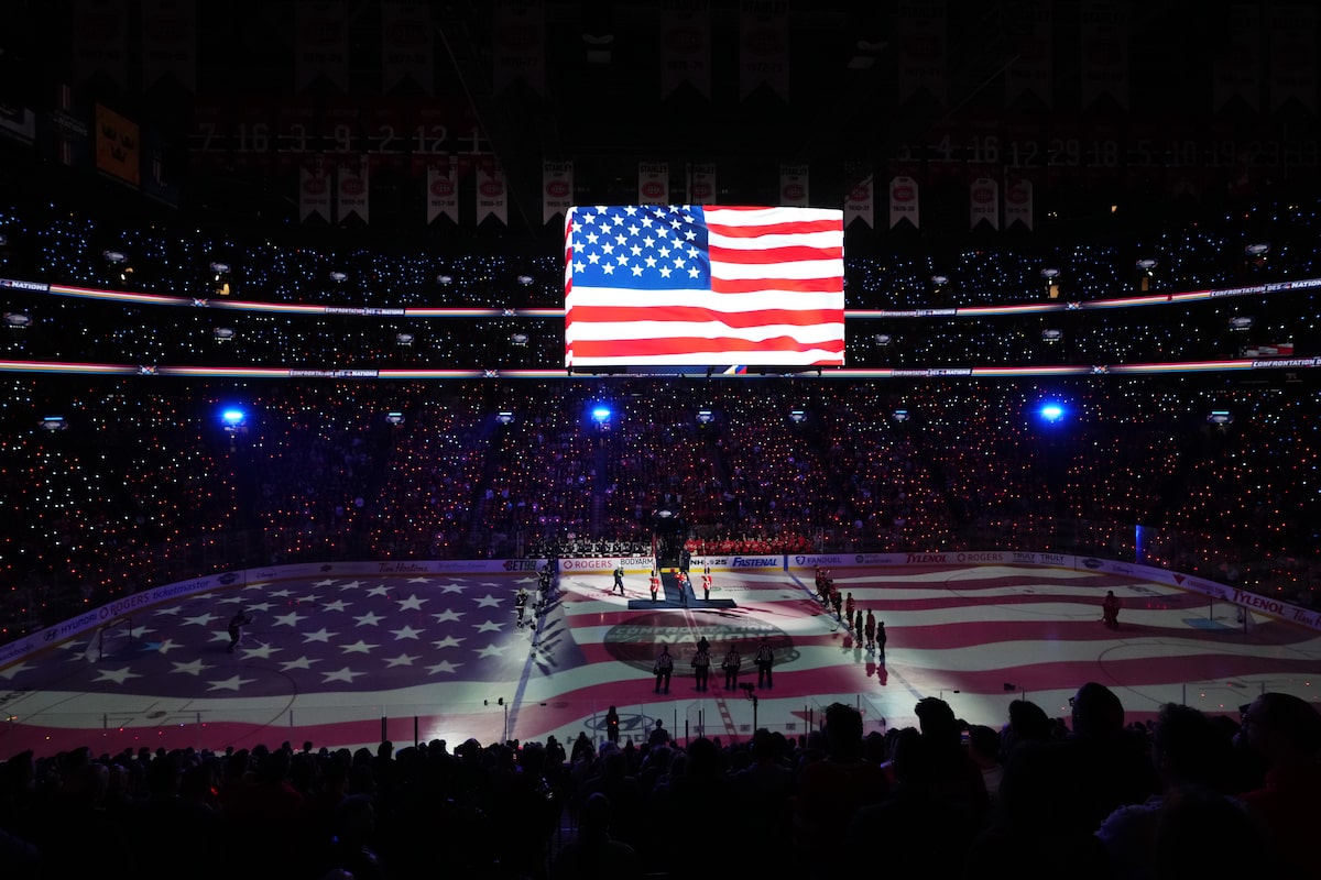 Les fans à nouveau boo hymne américains avant l'interdiction animée de «O Canada» dans 4 nations