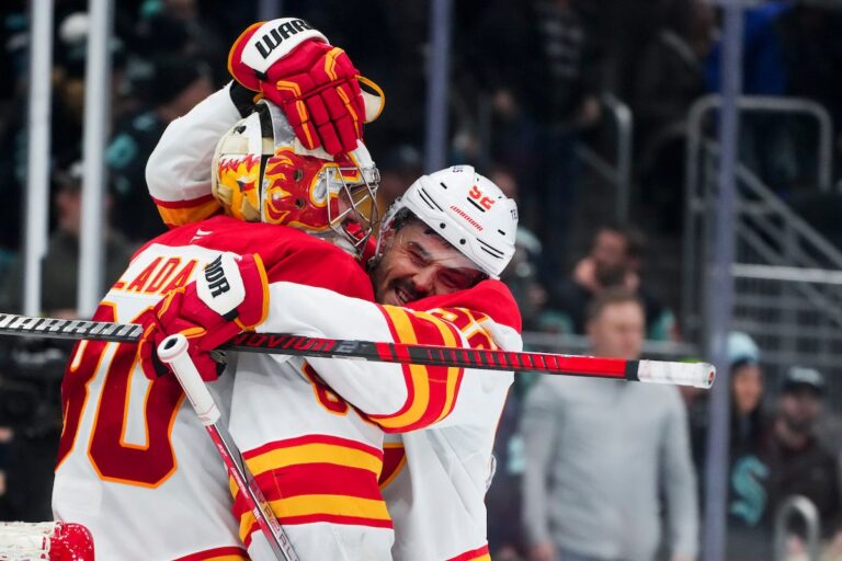 Les flammes marquent trois fois en première période, accrochez-vous pour battre Kraken 3-2