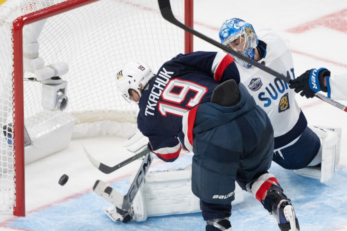 Les frères Tkachuk nous conduisent à une victoire emphatique 6-1 sur la Finlande dans 4 nations confrontées