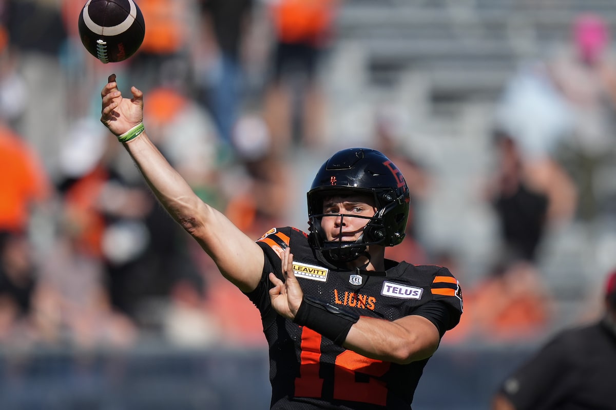 Lions, le quart-arrière Nathan Rourke parvient à un accord pour restructurer le contrat