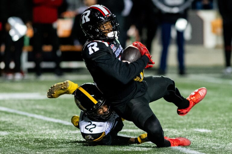 MVP Grey Cup Arbuckle se rejette avec les argonautes de Toronto