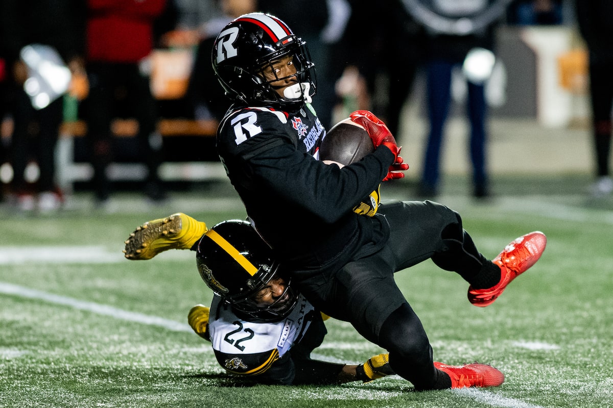 MVP Grey Cup Arbuckle se rejette avec les argonautes de Toronto