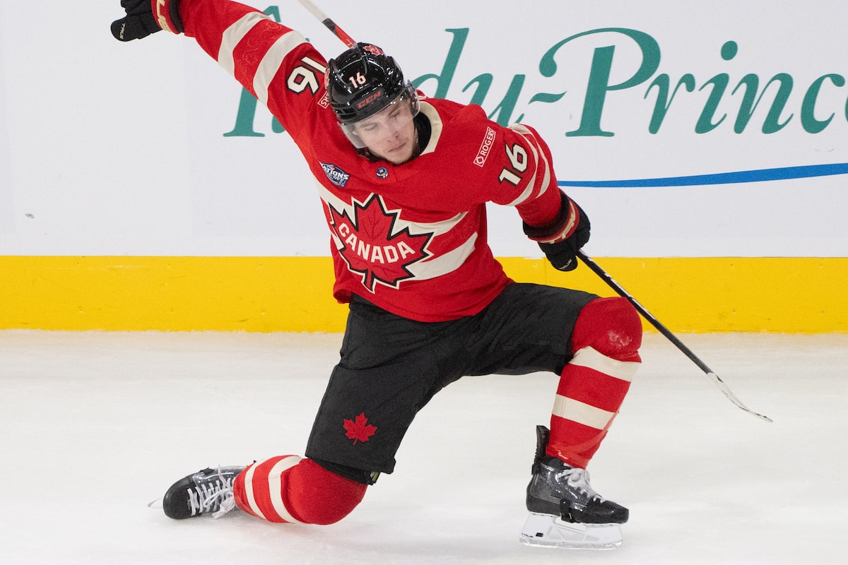 Marner Scores Ginner, Crosby joue le Canada bat la Suède 4-3 en OT pour ouvrir 4 nations